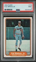 Orioles Rookie Cards (PSA)