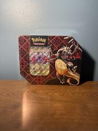 Paldean Fates Charizard ex Tin
