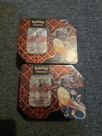 Paldean Fates Shiny Charizard ex Tin
