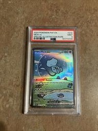 Paldean Mew (PSA) (Illustration Rare)