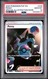 Penny Pokemon (Trading Cards) (PSA) (Illustration Rare)