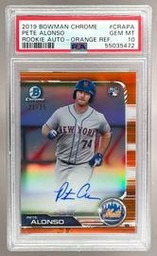 Pete Rookie Cards (PSA)