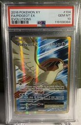 Pidgeot Pokemon (Trading Cards) (PSA) (Full Art)