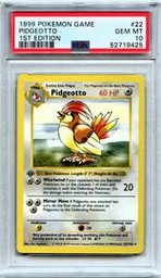 Pidgeotto Pokemon (Trading Cards) (PSA)