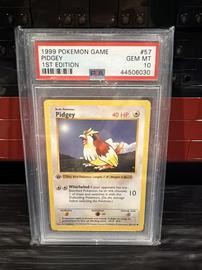 Pidgey Pokemon (Trading Cards) (PSA)