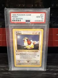 Pidgey Pokemon (Trading Cards) (PSA)
