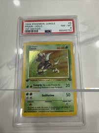 Pinsir Pokemon (Trading Cards) (PSA) (Holo)