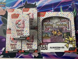 Pokemon 151 Alakazam EX Collection Box