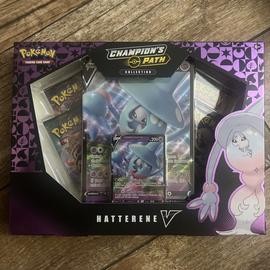 Pokemon TCG Champions Path Hatterene V Collection Box