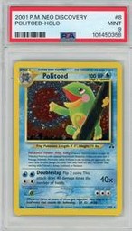Politoed Pokemon (Trading Cards) (PSA) (Holo)