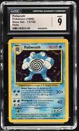 Poliwrath Pokemon (Trading Cards) (CGC) (Holo)