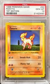 Ponyta Pokemon (Trading Cards) (PSA)