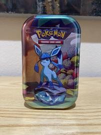 Prismatic Evolutions Glaceon Mini Tin
