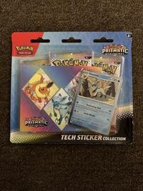 Prismatic Evolutions Tech Sticker Collection - Glaceon & Eevee