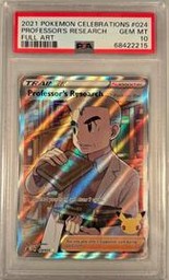 Professors Pokemon (Trading Cards) (PSA) (Full Art)