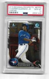 Prospects Rookie Cards (PSA)