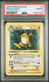 Raichu-Holo Pokemon (Trading Cards) (PSA)