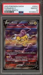 Raikou Pokemon (Trading Cards) (PSA) (Alt Art)