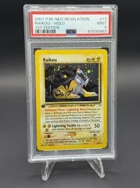 Raikou Pokemon (Trading Cards) (PSA) (Holo)