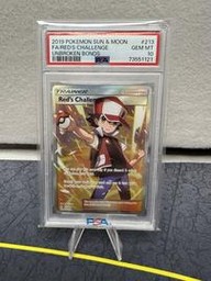 Reds Pokemon (Trading Cards) (PSA) (Full Art)