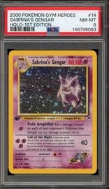 Sabrinas Pokemon (Trading Cards) (PSA) (Holo)