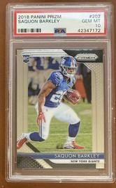 Saquon Rookie Cards (PSA)
