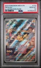 Scarlet Pikachu (PSA) (Holo)