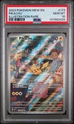 Scarlet Pikachu (PSA) (Holo)