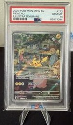 Scarlet Pikachu (PSA) (Illustration Rare)