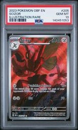 Scizor Pokemon (Trading Cards) (PSA) (Illustration Rare)