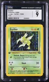 Scyther Pokemon (Trading Cards) (CGC) (Holo)