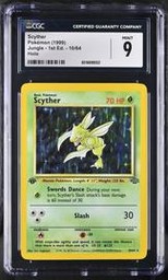 Scyther Pokemon (Trading Cards) (CGC) (Holo)