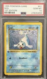 Seel Pokemon (Trading Cards) (PSA)