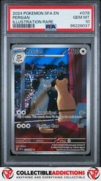 Sfa Pokemon (Trading Cards) (PSA) (Illustration Rare)