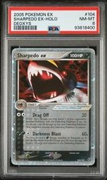 Sharpedo Pokemon (Trading Cards) (PSA) (Holo)