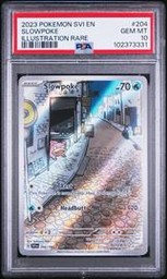 Slowpoke Pokemon (Trading Cards) (PSA) (Illustration Rare)
