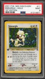 Smeargle Pokemon (Trading Cards) (PSA) (Holo)
