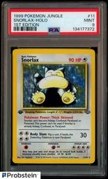 Snorlax Pokemon (Trading Cards) (PSA) (Holo)