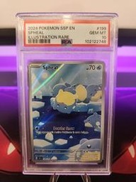 Spheal Pokemon (Trading Cards) (PSA) (Illustration Rare)