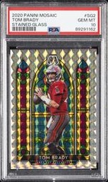 Stained Tom Brady (PSA)