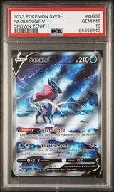 Suicune Pokemon (Trading Cards) (PSA) (Holo)