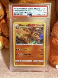 Sun Pokemon (Trading Cards) (PSA) (Holo)