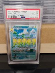 Sunflora Pokemon (Trading Cards) (PSA) (Illustration Rare)