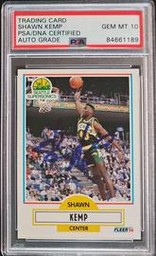 Supersonics Rookie Cards (PSA)