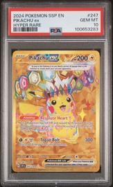 Surging Pikachu (PSA) (Illustration Rare)