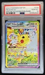 Surging Pokemon (Trading Cards) (PSA) (Full Art)