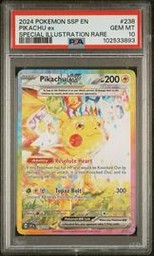 Sv08 Pikachu (PSA) (Holo)