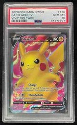 Sword Pikachu (PSA)