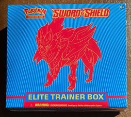 Sword & Shield Zamazenta Elite Trainer Box