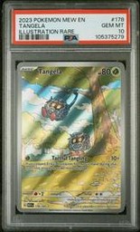 Tangela Pokemon (Trading Cards) (PSA) (Illustration Rare)